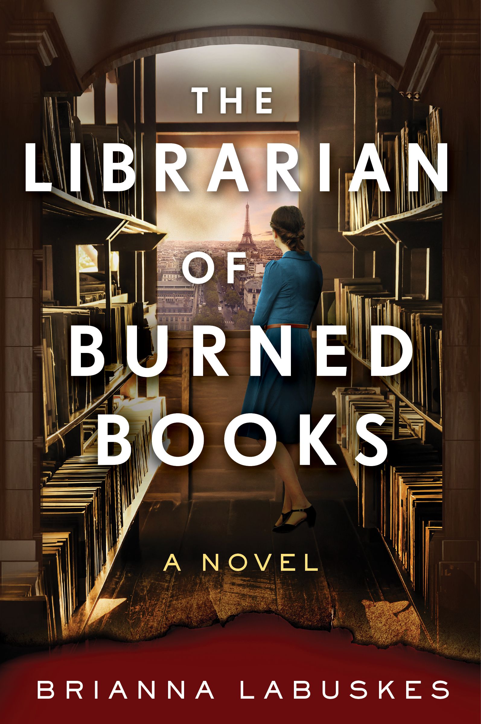 the cover of The Librarian of Burned Books