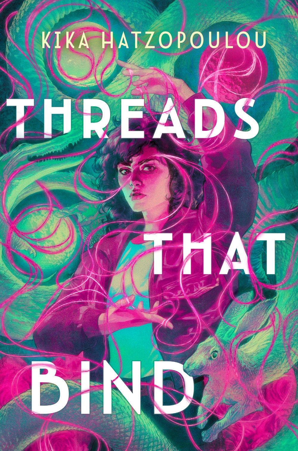 Cover image of Threads That Bind, a Greek mythology retelling