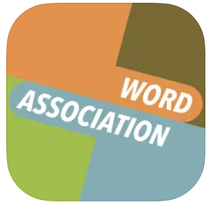 The logo for the Word Association! IOS App