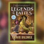 cover of Legends and Lattes with a neon green border around it