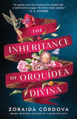 Book cover of The Inheritance of Orquidea Divina by Zoraida Cordova