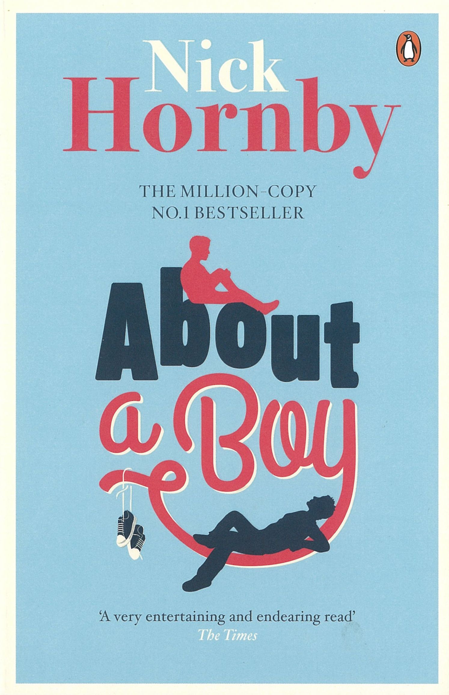 the cover of About a Boy