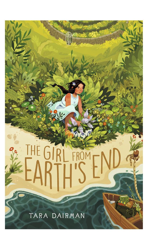 Book cover of The Girl from Earth’s End by Tara Dairman