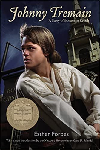 the cover of Johnny Tremain