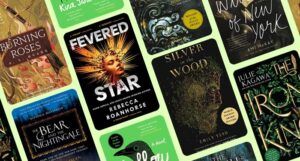 collage of eight covers of SFF ebooks on sale