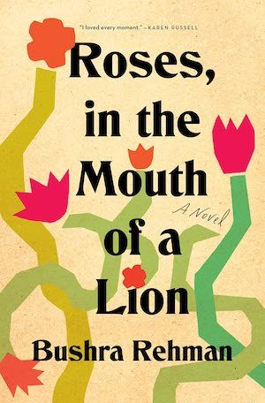 Roses, in the Mouth of a Lion by Bushra Rehman book cover