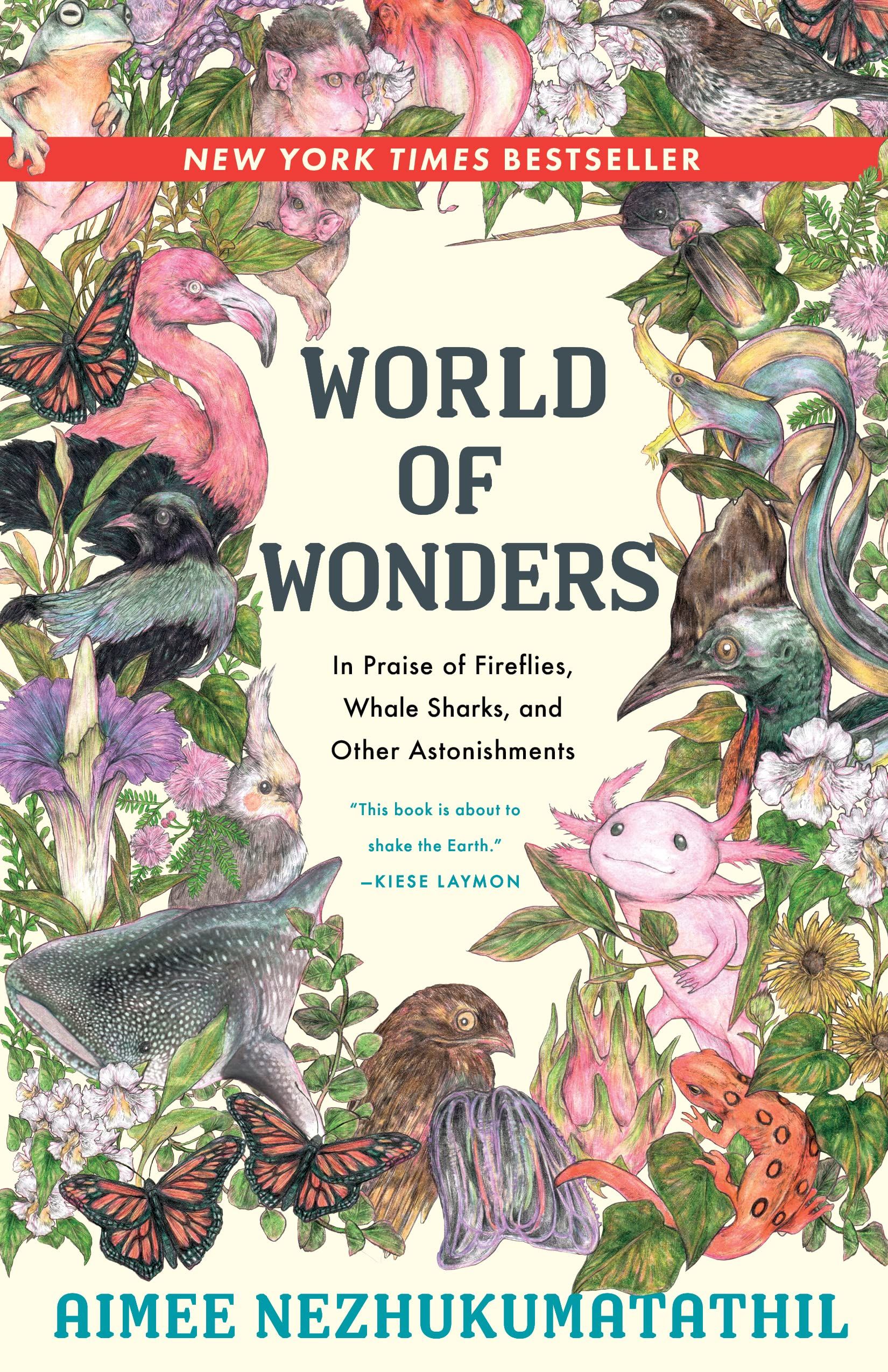 World of Wonders by Aimee Nezhukumatathil cover