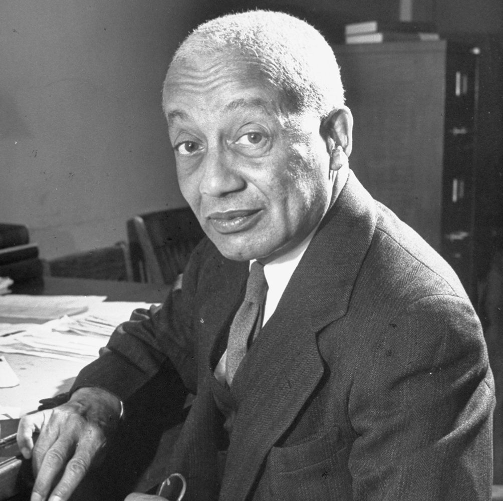 Photo of Alain Locke by Alfred Eisenstaedt from The LIFE Picture Collection via Getty Images