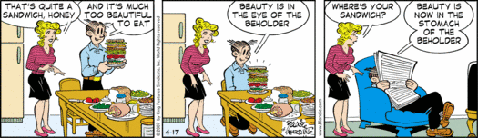 Blondie comic strip