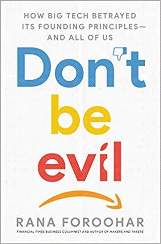 cover of don't be evil