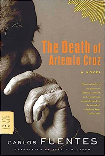 The Death of Artemio Cruz by Carlos Fuentes book cover