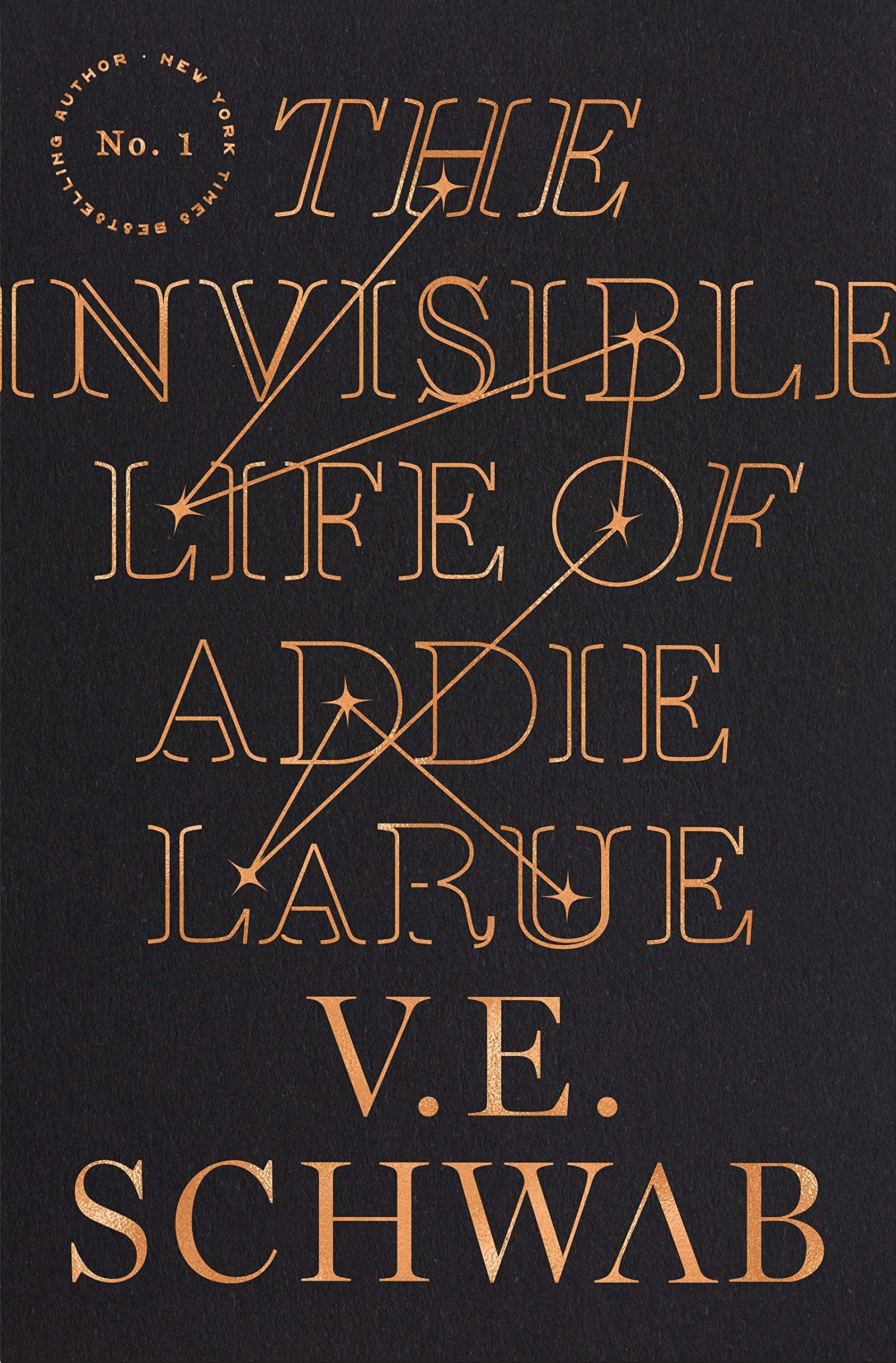 The Invisible Life of Addie LaRue by V. E. Schwab Book Cover
