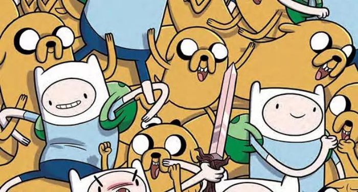 Adventure Time issue 50 cover closeup