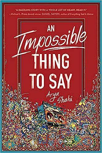 an impossible thing to say book cover