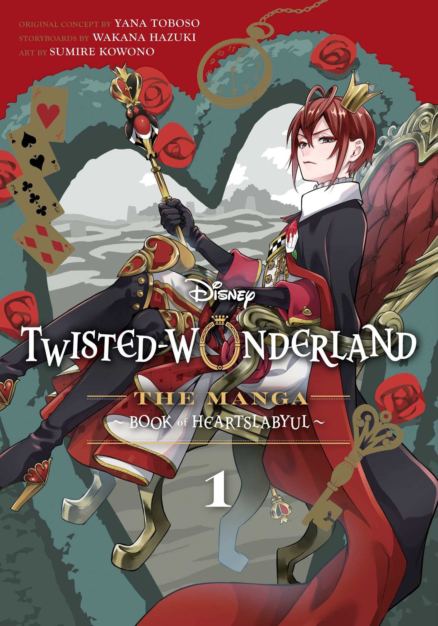 Disney Twisted-Wonderland by Yana Toboso, Wakana Hazuki, and Sumire Kowono cover