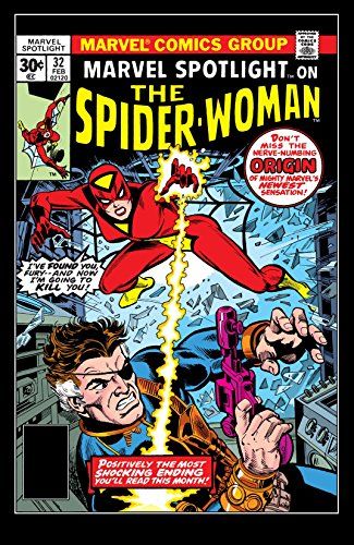 spider-woman comic cover