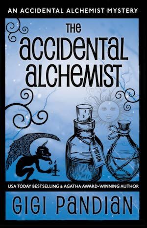 The Accidental Alchemist by Gigi Pandian book cover