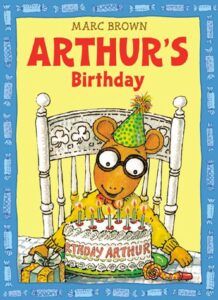 the cover of Arthur's Birthday