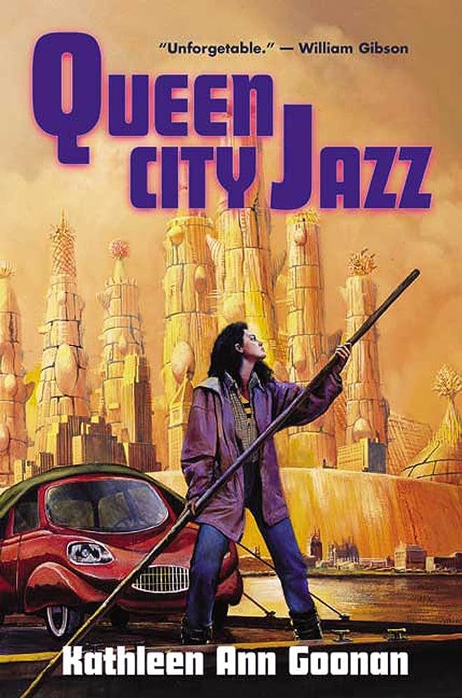 cover of Queen Jazz City by Kathleen Ann Goonan