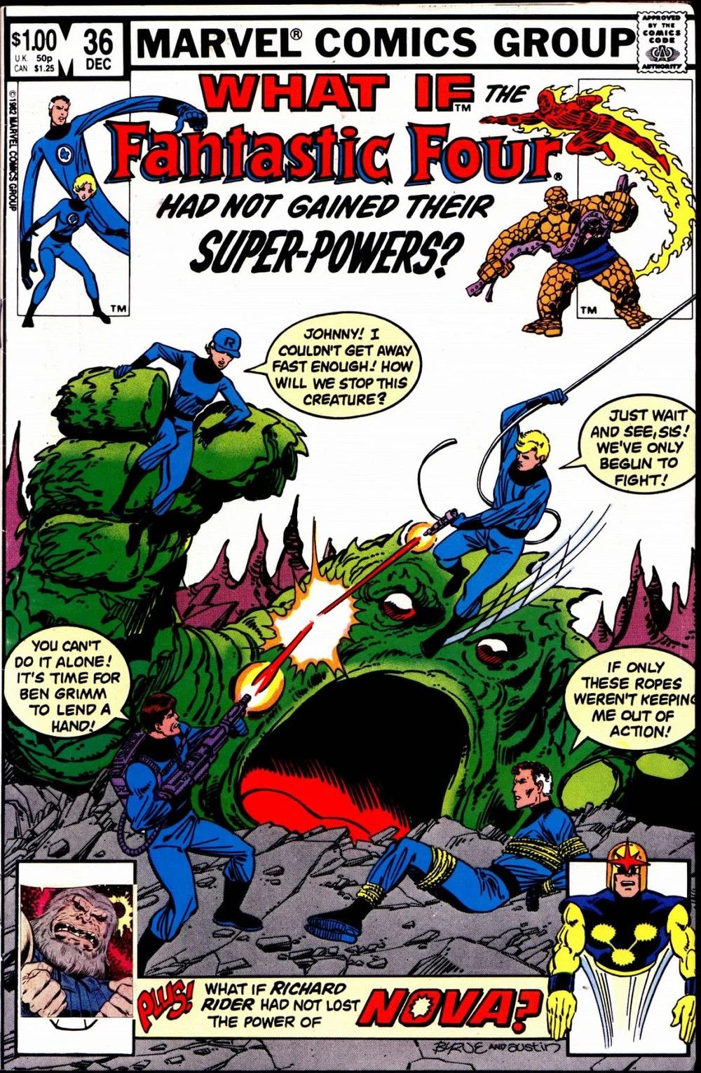 cover of What If The Fantastic Four Had Not Gained Their Powers