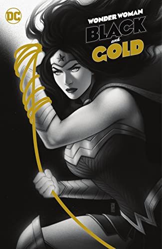 wonder woman black and gold cover