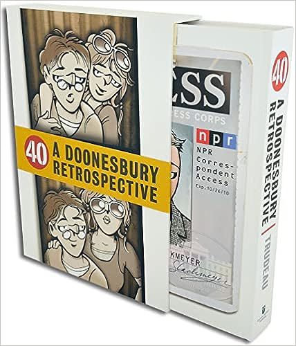 the cover of 40: A Doonesbury Retrospective
