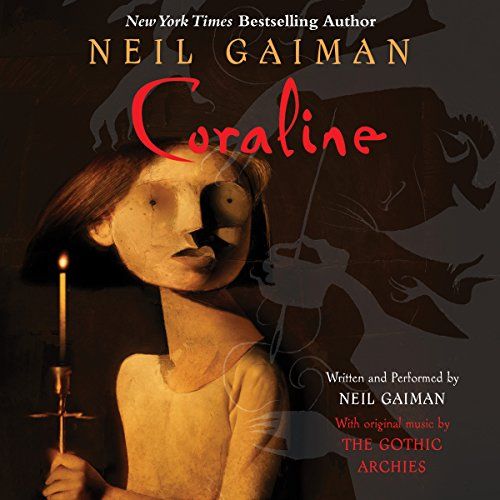 Coraline audiobook cover