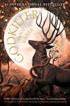 Book cover of Godkiller by Hannah Kaner