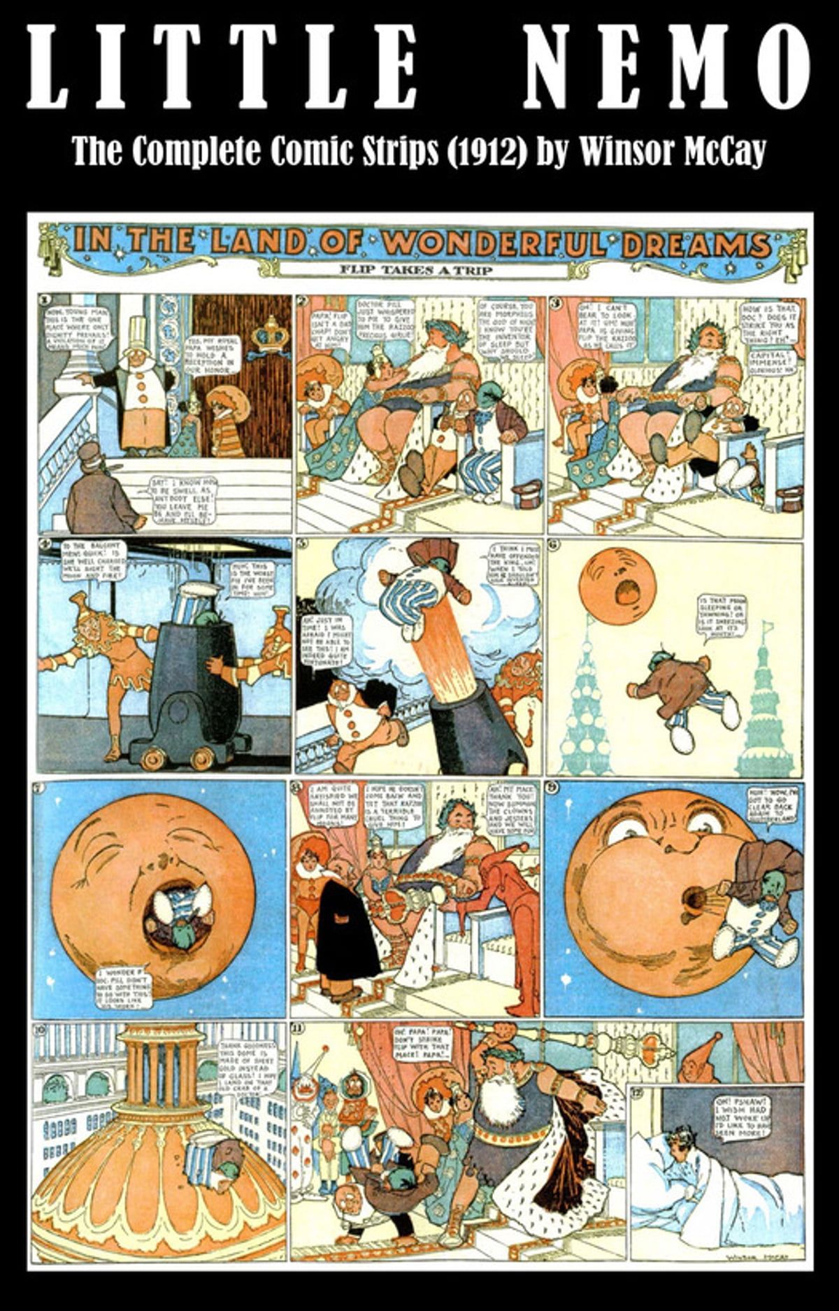 the cover of a collection of Little Nemo in Slumberland comics