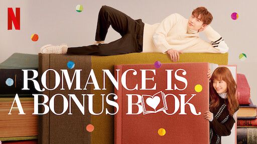 Romance Is A Bonus Book Netflix promo poster