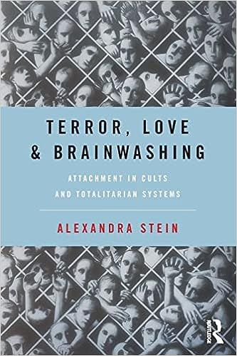 Book cover of Terror, Love and Brainwashing: Attachment in Cults and Totalitarian Systems by Alexandra Stein