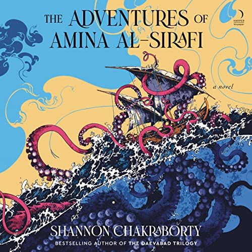 The Adventures of Amina al-Sirafi audiobook cover