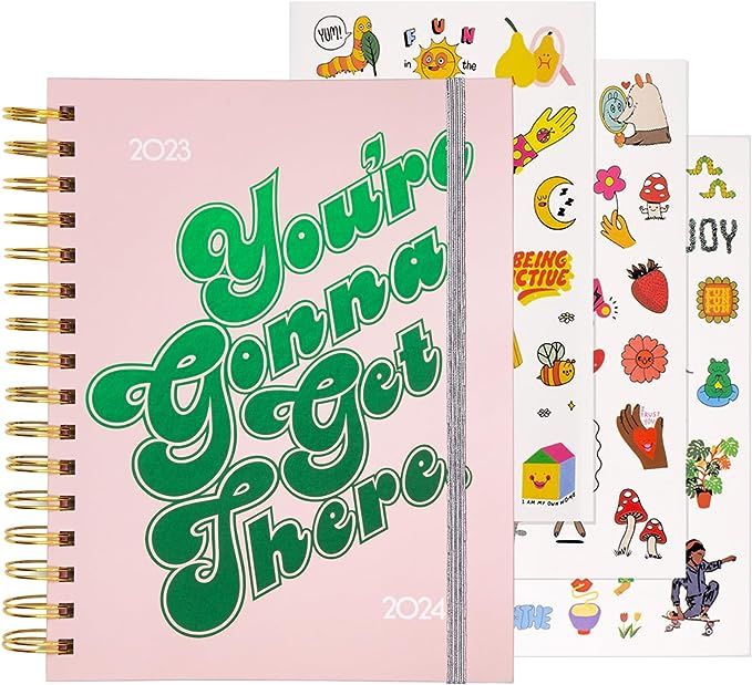 Ban.do planner with "You're Gonna Get There" cover