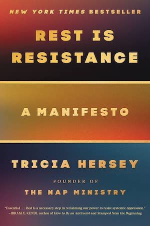 Rest is Resistance by Tricia Hersey book cover