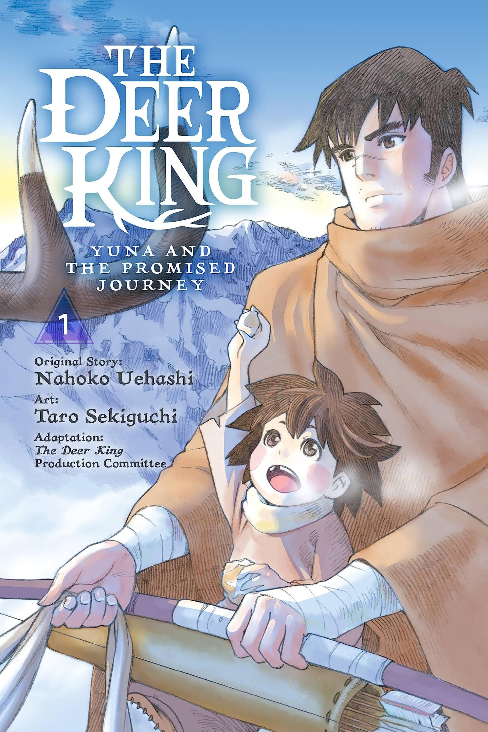 The Deer King by Nahoko Uehashi and Taro Sekiguchi cover
