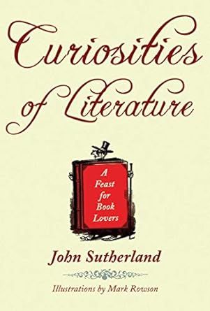 Cover of Curiosities of Literature by John Sutherland