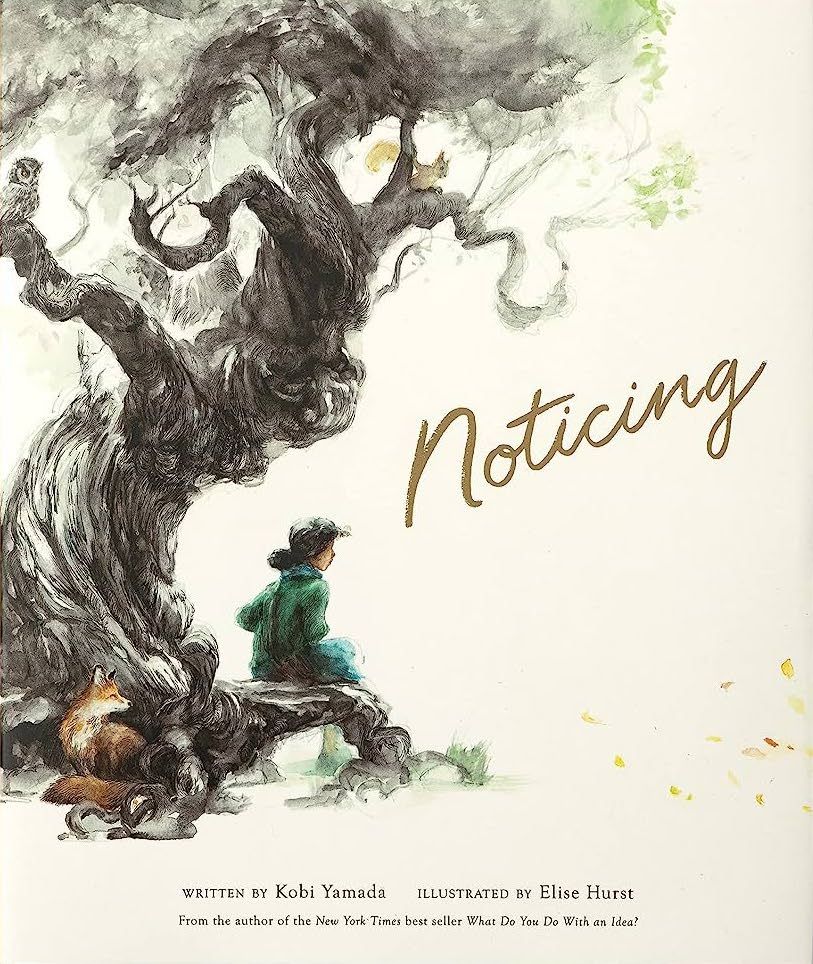 the cover of Noticing by Kobi Yamada
