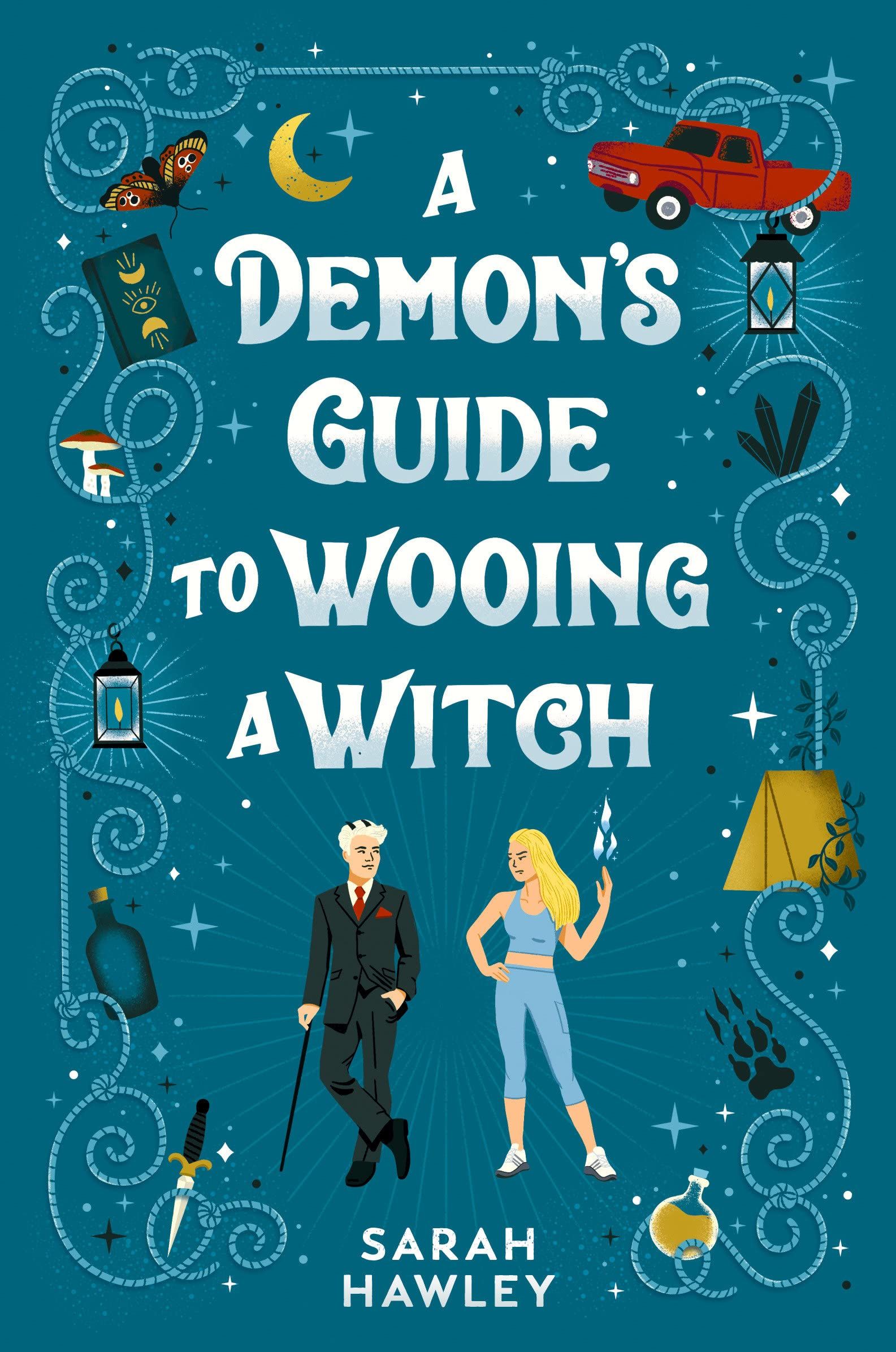 cover of a demon's guide to wooing a witch