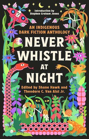 Never Whistle at Night edited by Shane Hawk and Theodore Van Alst book cover