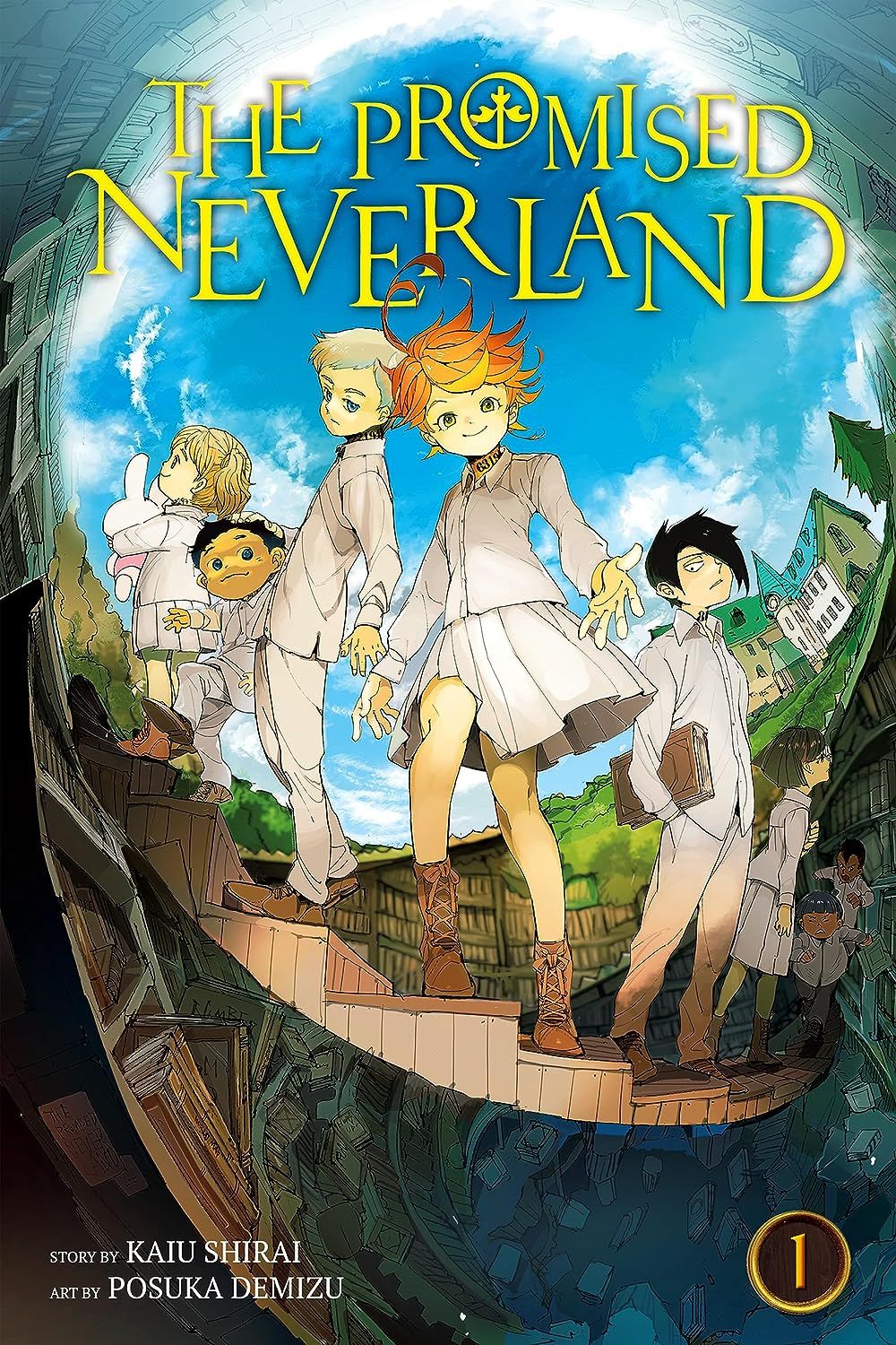 The Promised Neverland by Kaiu Shirai and Posuka Demizu cover