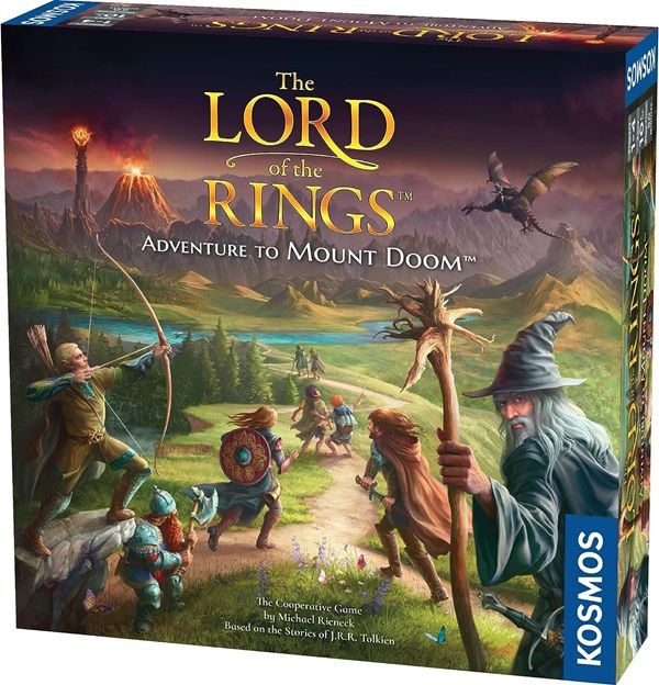 cover of lord of the rings: adventure to mount doom