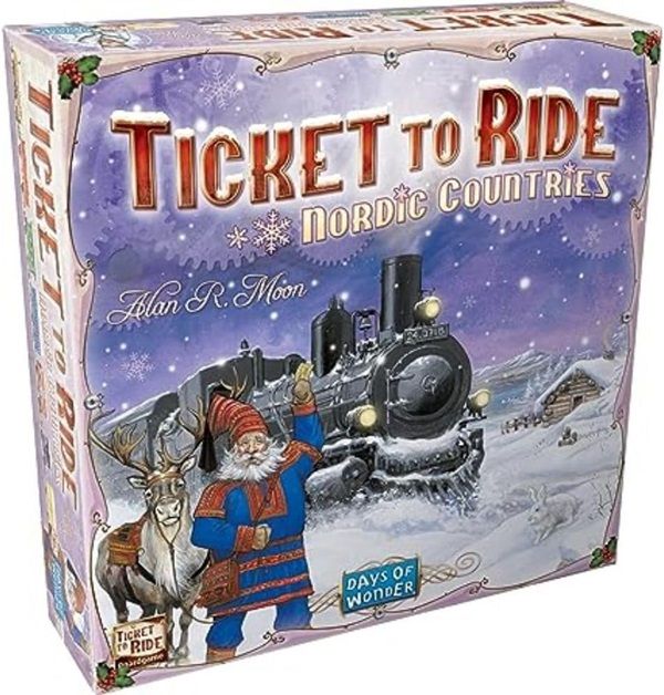 cover of Ticket to Ride: Nordic Countries board game