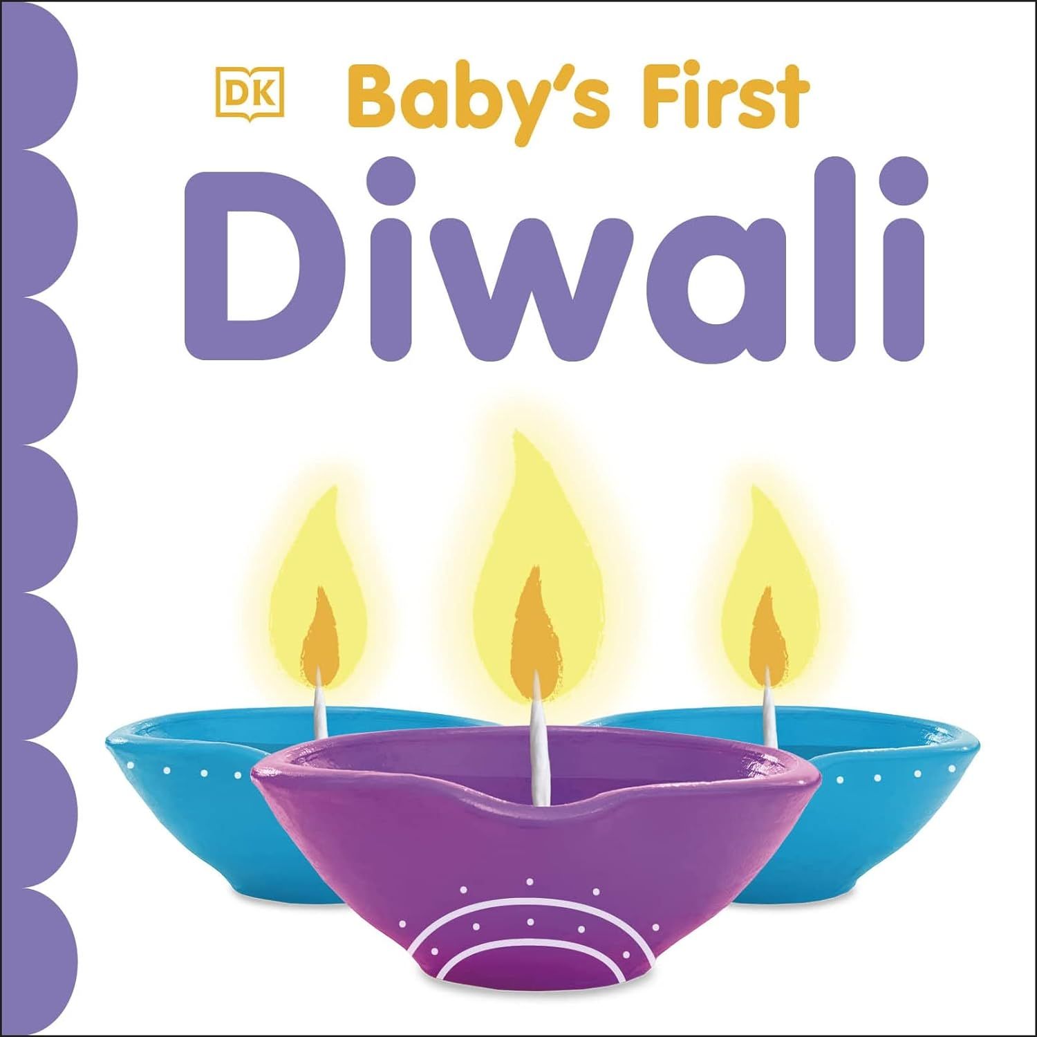 Baby's first diwali book cover