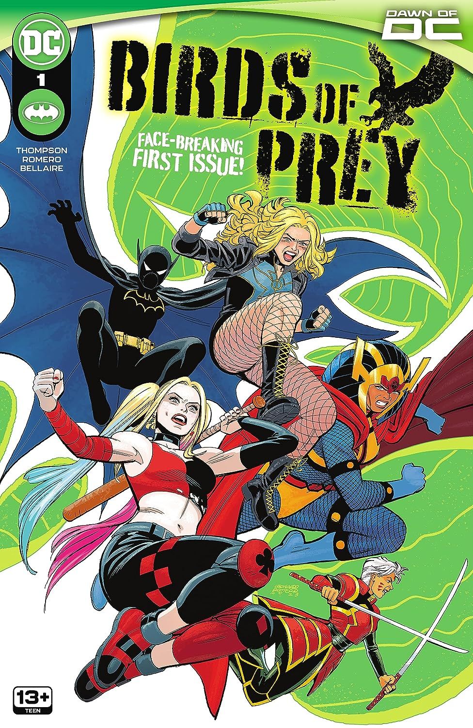 the cover of Birds of Prey #1