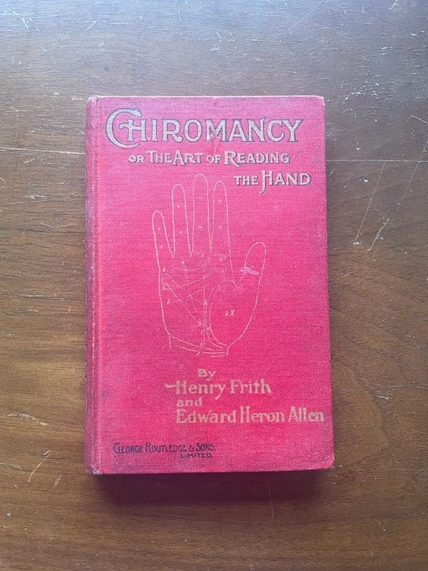 Cover of Chiromancy or the Art of Reading the Hand by Henry Frith