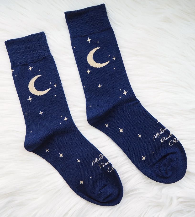 moon and star socks