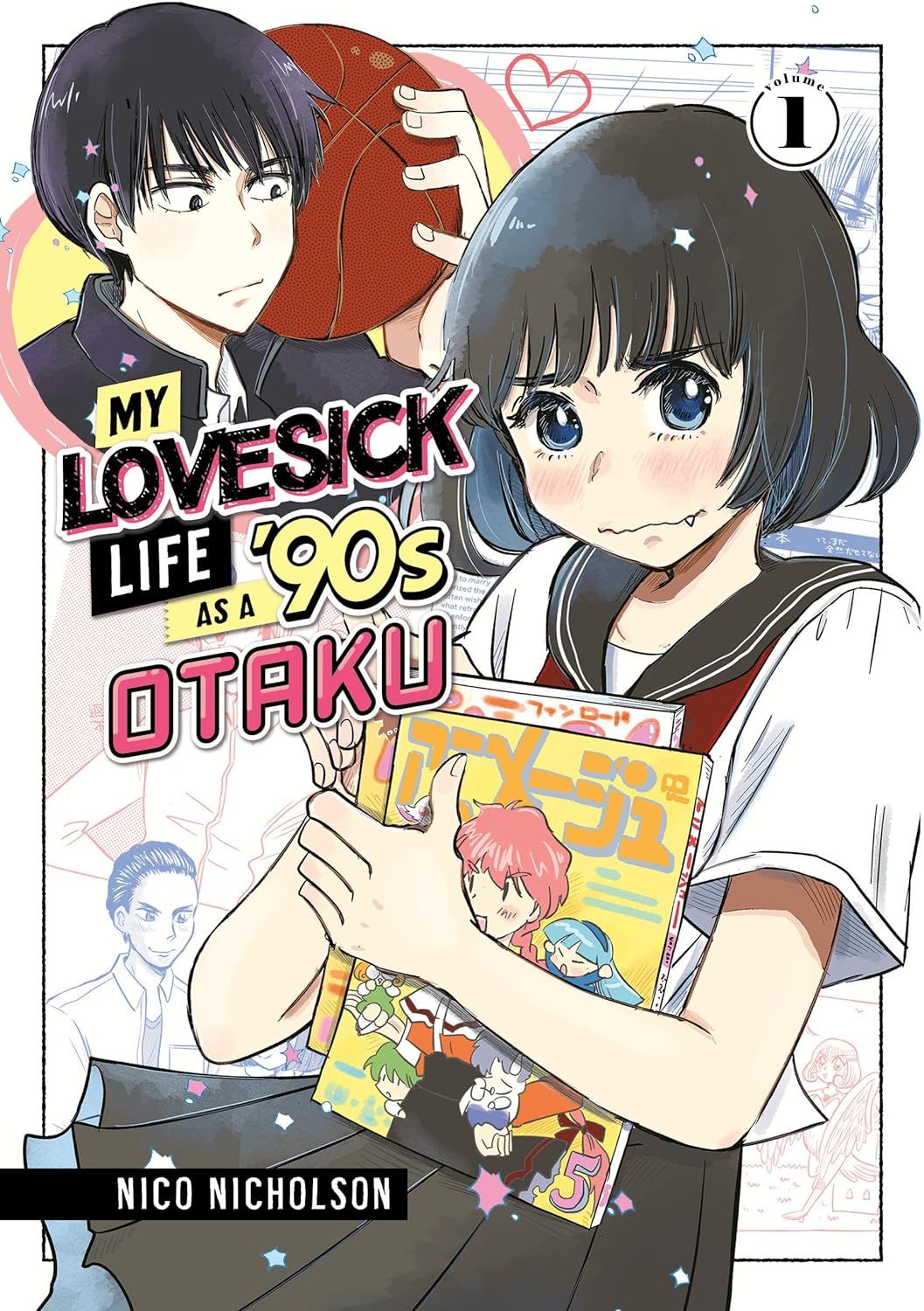 My Lovesick Life as a '90s Otaku by Nico Nicholson cover