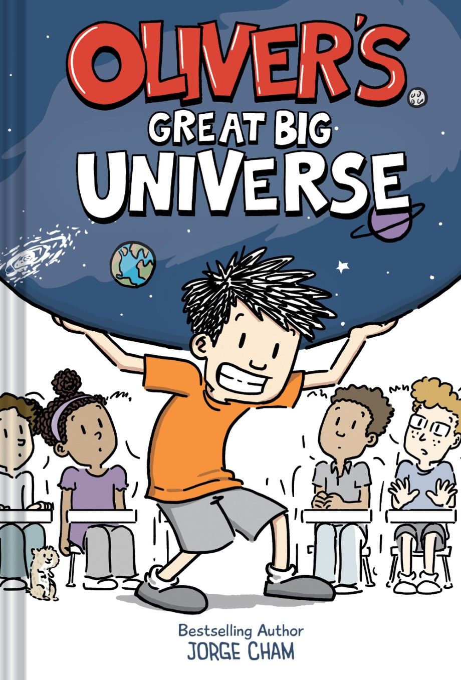 cover of Oliver's Great Big Universe by Jorge Cham