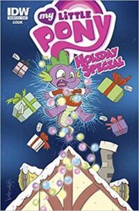 cover of My Little Pony Holiday Special by Katie Cooke, art by Brenda Hickey, Agnes Garbowska, and Andy Price, edited by Bobby Curnow