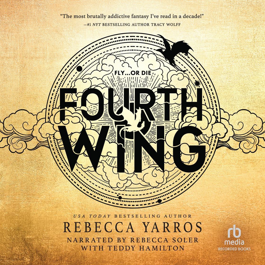 cover of fourth wing audiobook